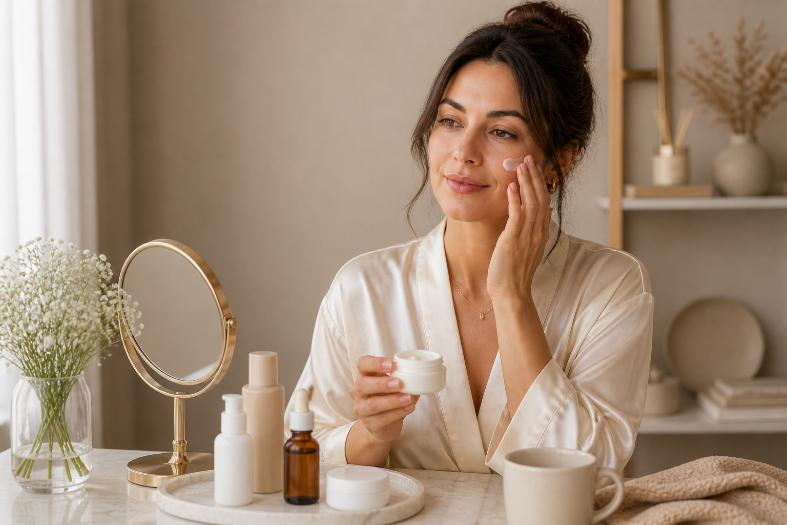 serbian woman natural makeup everyday look beauty lifestyle europe